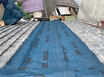 片面粘着ルーフィング